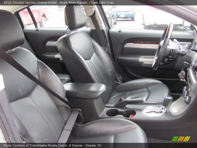 Bright Silver Metallic / Dark Slate Gray 2010 Chrysler Sebring Limited Sedan