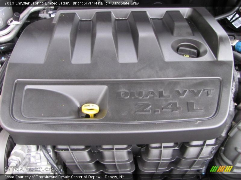 Bright Silver Metallic / Dark Slate Gray 2010 Chrysler Sebring Limited Sedan