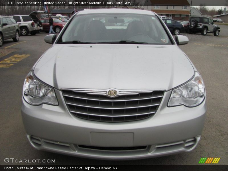 Bright Silver Metallic / Dark Slate Gray 2010 Chrysler Sebring Limited Sedan