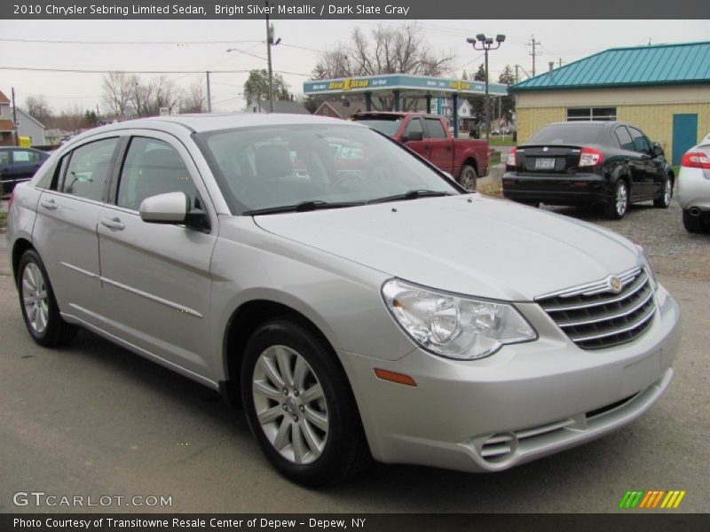 Bright Silver Metallic / Dark Slate Gray 2010 Chrysler Sebring Limited Sedan
