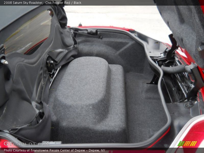 Chili Pepper Red / Black 2008 Saturn Sky Roadster