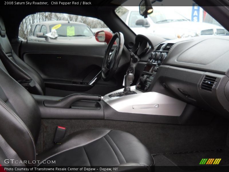 Chili Pepper Red / Black 2008 Saturn Sky Roadster