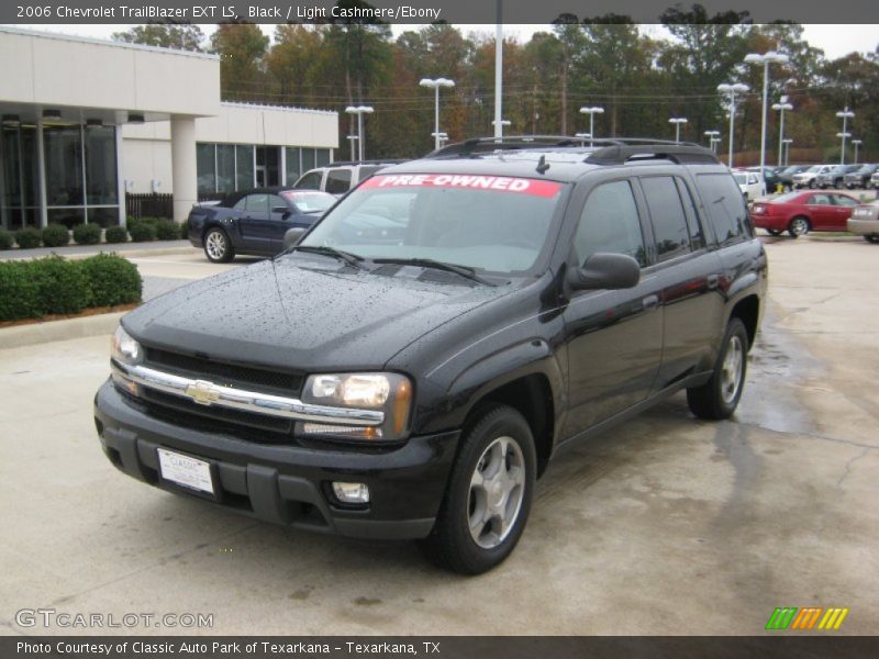 Black / Light Cashmere/Ebony 2006 Chevrolet TrailBlazer EXT LS