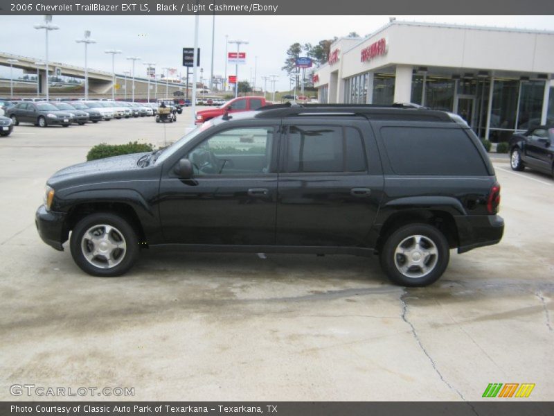 Black / Light Cashmere/Ebony 2006 Chevrolet TrailBlazer EXT LS