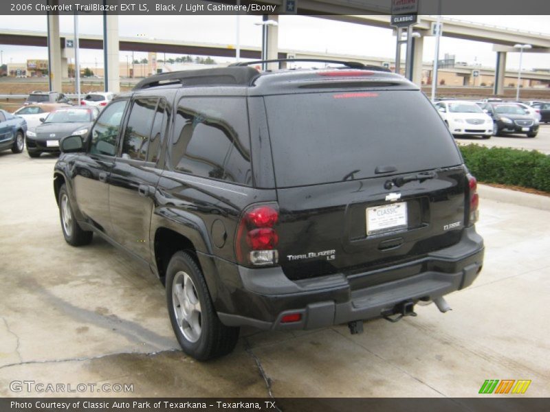 Black / Light Cashmere/Ebony 2006 Chevrolet TrailBlazer EXT LS