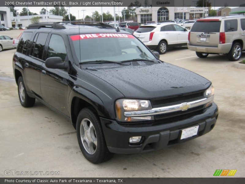 Black / Light Cashmere/Ebony 2006 Chevrolet TrailBlazer EXT LS