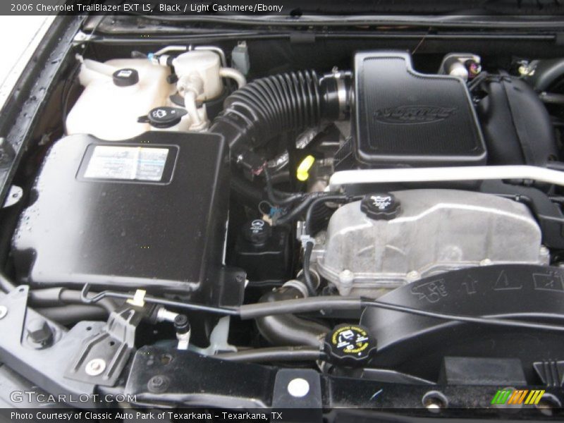 Black / Light Cashmere/Ebony 2006 Chevrolet TrailBlazer EXT LS