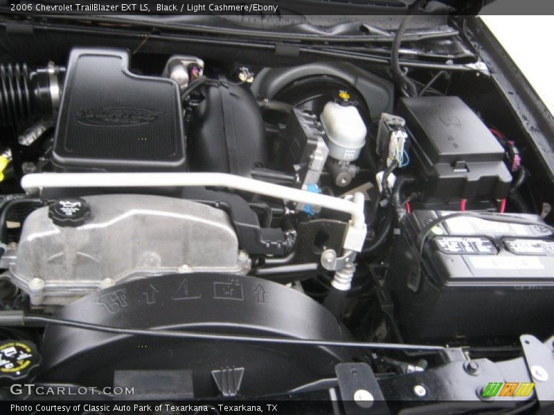 Black / Light Cashmere/Ebony 2006 Chevrolet TrailBlazer EXT LS