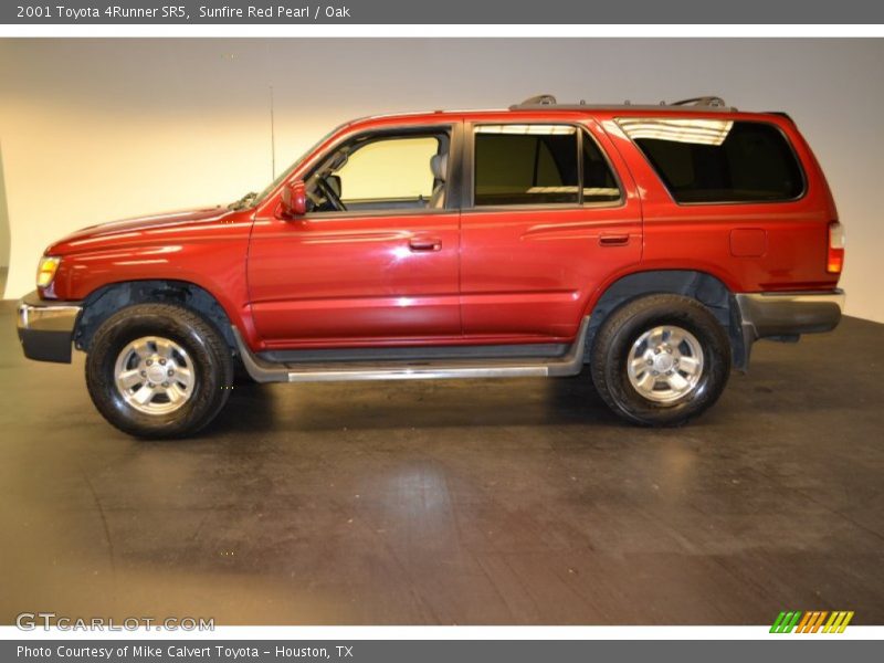 Sunfire Red Pearl / Oak 2001 Toyota 4Runner SR5