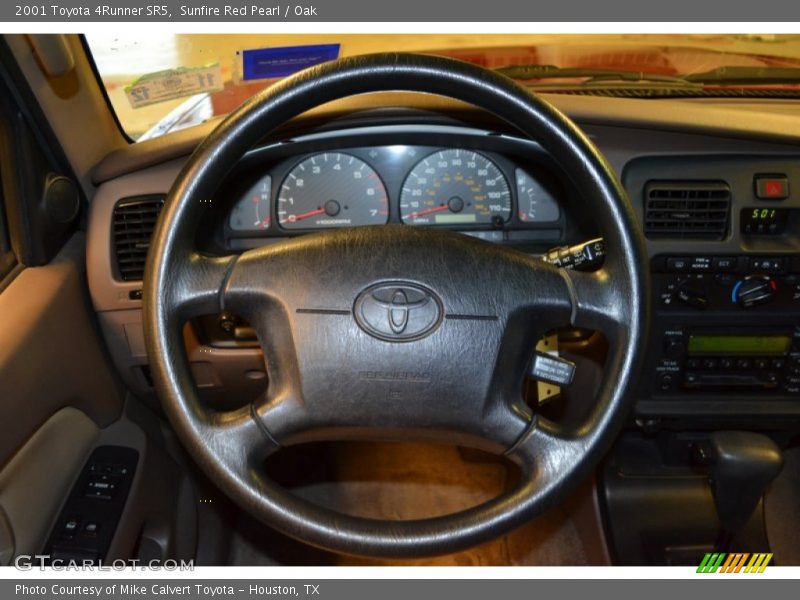 Sunfire Red Pearl / Oak 2001 Toyota 4Runner SR5