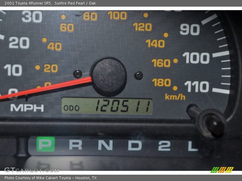 Sunfire Red Pearl / Oak 2001 Toyota 4Runner SR5