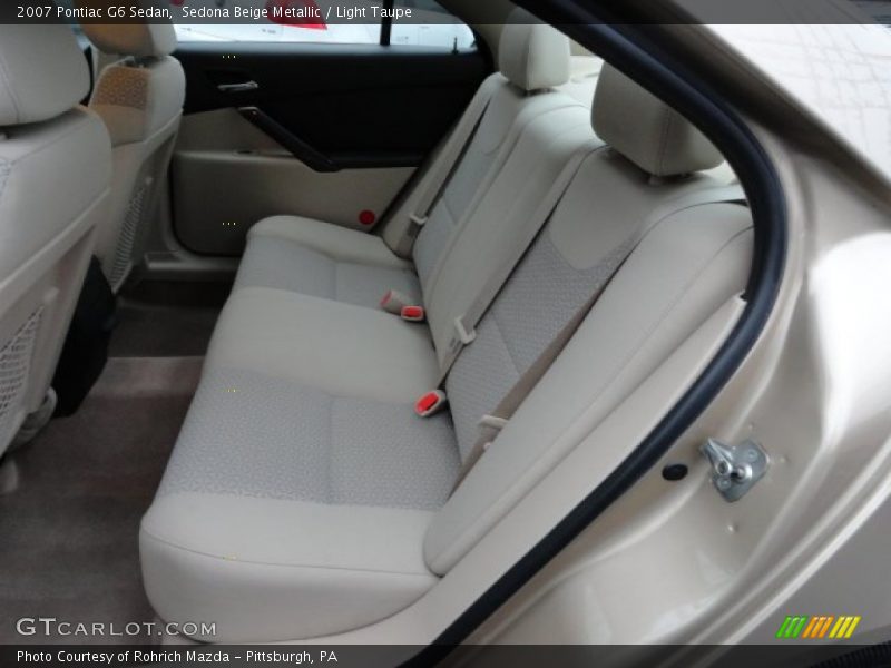 Sedona Beige Metallic / Light Taupe 2007 Pontiac G6 Sedan