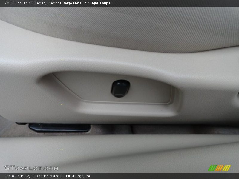 Sedona Beige Metallic / Light Taupe 2007 Pontiac G6 Sedan