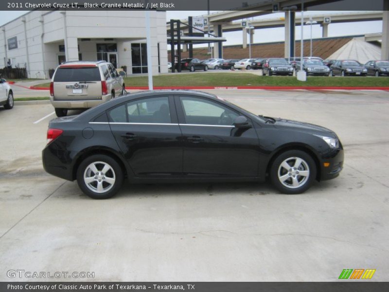 Black Granite Metallic / Jet Black 2011 Chevrolet Cruze LT