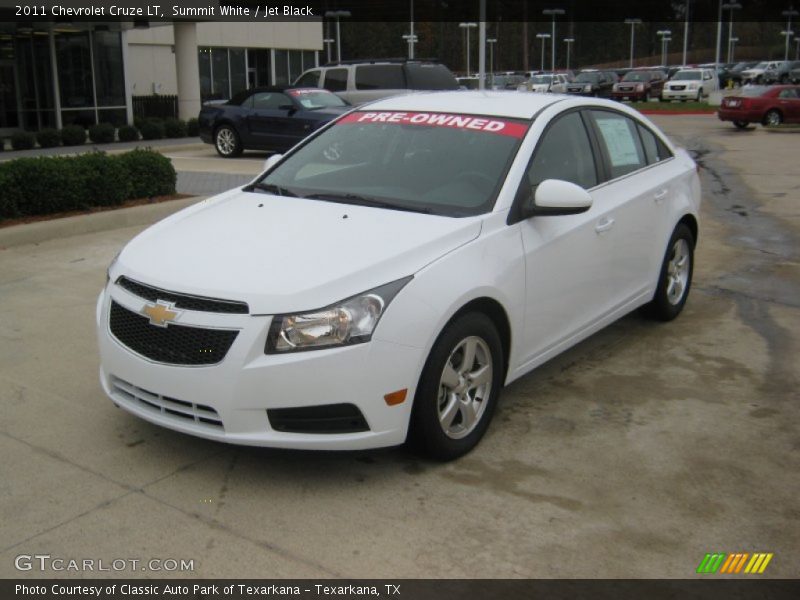 Summit White / Jet Black 2011 Chevrolet Cruze LT