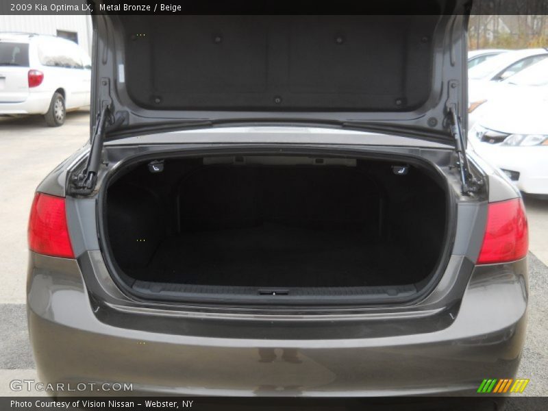 Metal Bronze / Beige 2009 Kia Optima LX