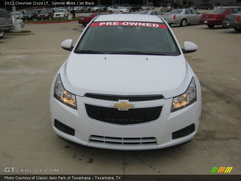 Summit White / Jet Black 2011 Chevrolet Cruze LT