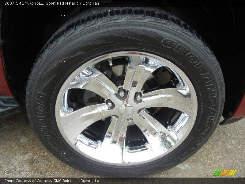 Sport Red Metallic / Light Tan 2007 GMC Yukon SLE