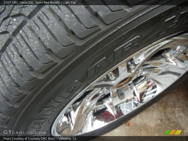 Sport Red Metallic / Light Tan 2007 GMC Yukon SLE