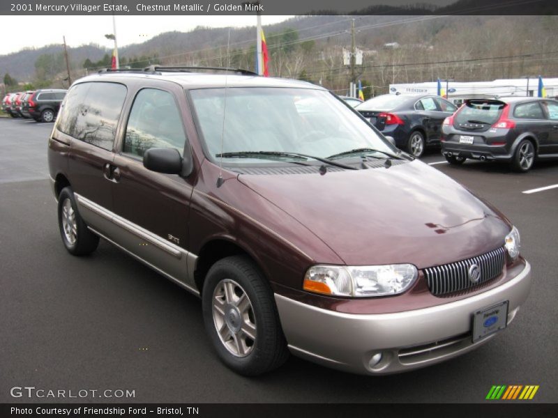 Chestnut Metallic / Golden Mink 2001 Mercury Villager Estate