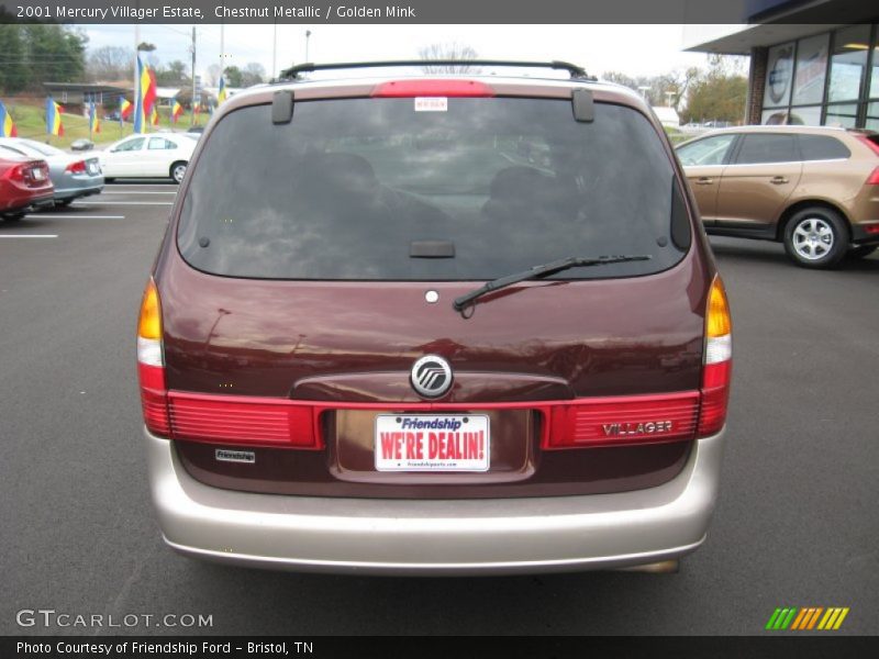 Chestnut Metallic / Golden Mink 2001 Mercury Villager Estate