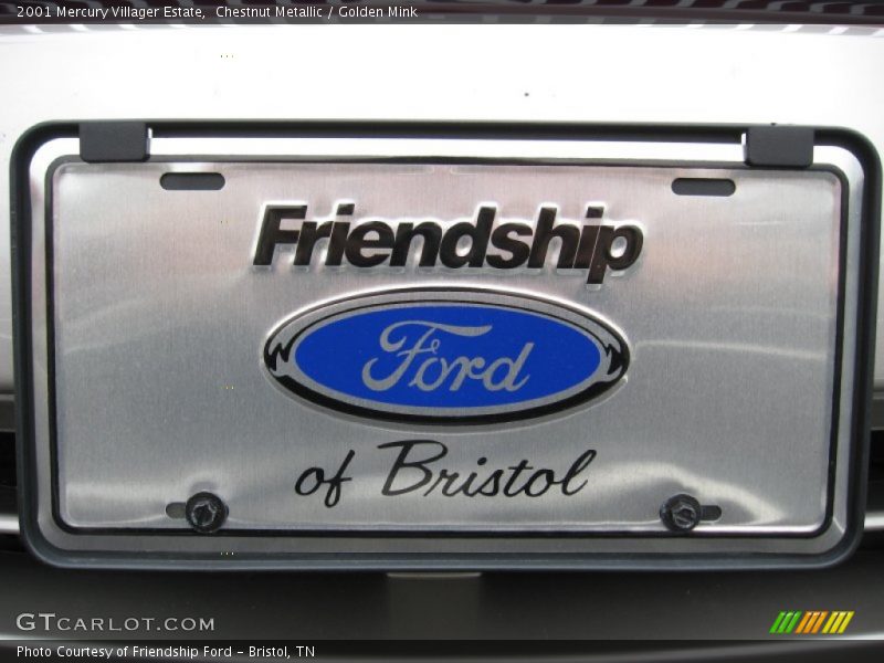 Chestnut Metallic / Golden Mink 2001 Mercury Villager Estate