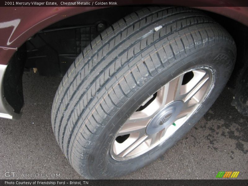 Chestnut Metallic / Golden Mink 2001 Mercury Villager Estate