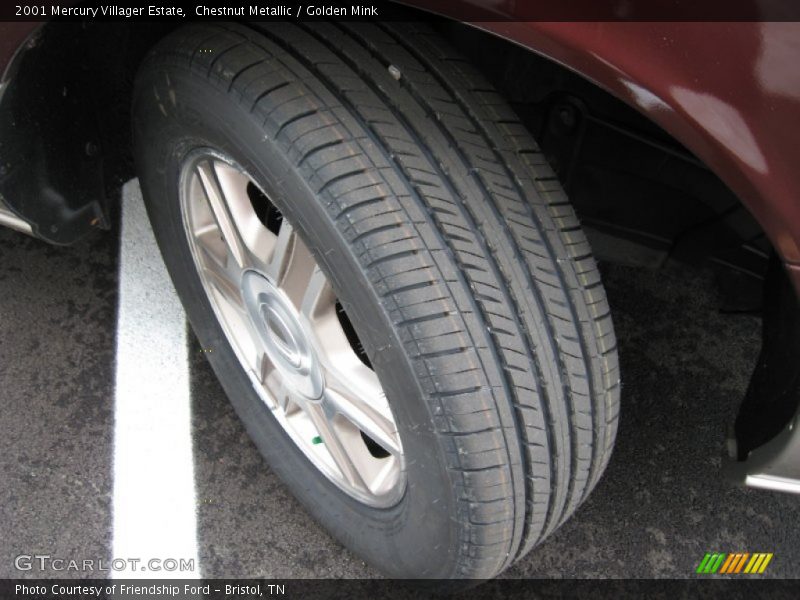 Chestnut Metallic / Golden Mink 2001 Mercury Villager Estate