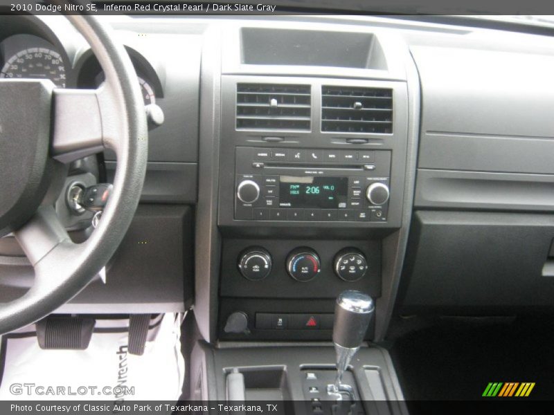 Inferno Red Crystal Pearl / Dark Slate Gray 2010 Dodge Nitro SE