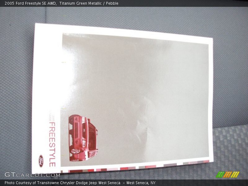Titanium Green Metallic / Pebble 2005 Ford Freestyle SE AWD