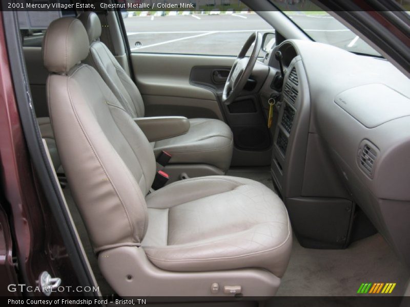 Chestnut Metallic / Golden Mink 2001 Mercury Villager Estate