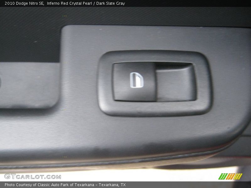 Inferno Red Crystal Pearl / Dark Slate Gray 2010 Dodge Nitro SE