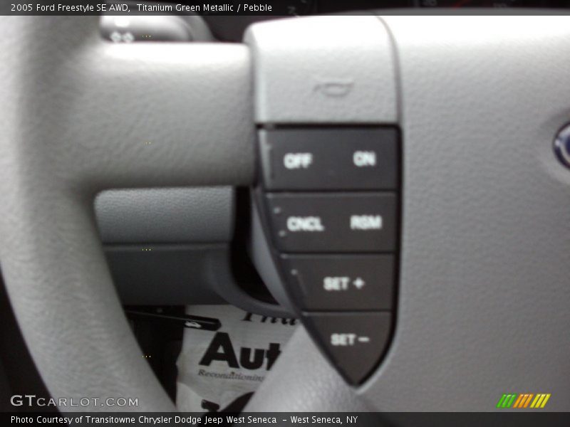 Titanium Green Metallic / Pebble 2005 Ford Freestyle SE AWD