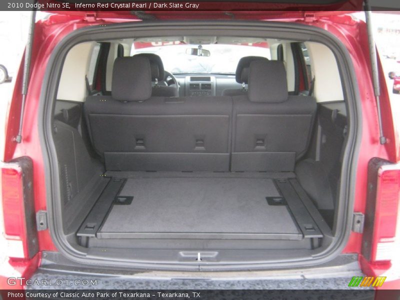 Inferno Red Crystal Pearl / Dark Slate Gray 2010 Dodge Nitro SE