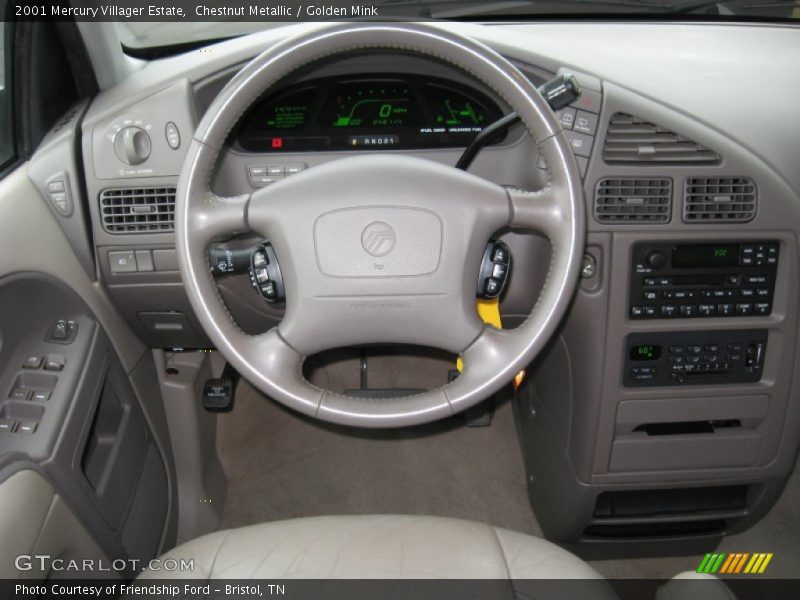 Chestnut Metallic / Golden Mink 2001 Mercury Villager Estate