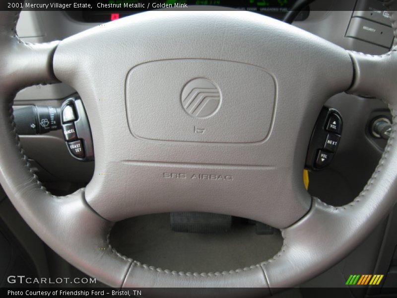 Chestnut Metallic / Golden Mink 2001 Mercury Villager Estate