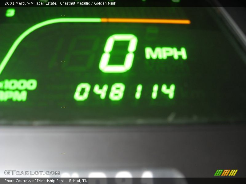 Chestnut Metallic / Golden Mink 2001 Mercury Villager Estate