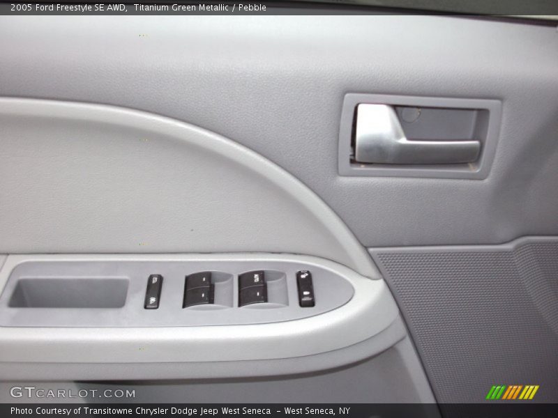 Titanium Green Metallic / Pebble 2005 Ford Freestyle SE AWD