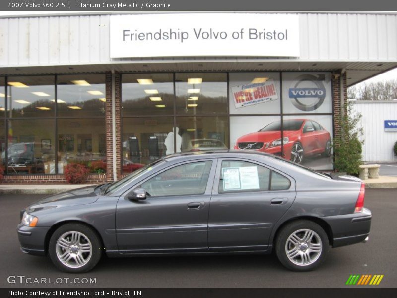 Titanium Gray Metallic / Graphite 2007 Volvo S60 2.5T