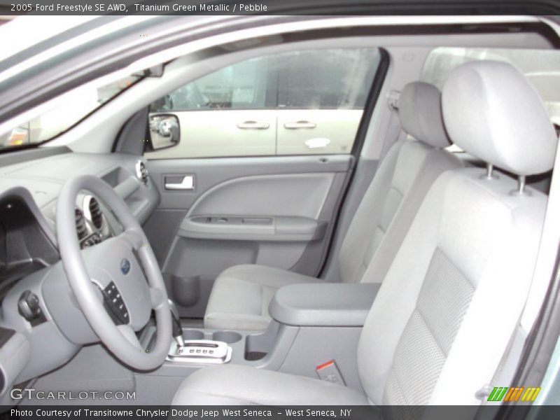 Titanium Green Metallic / Pebble 2005 Ford Freestyle SE AWD