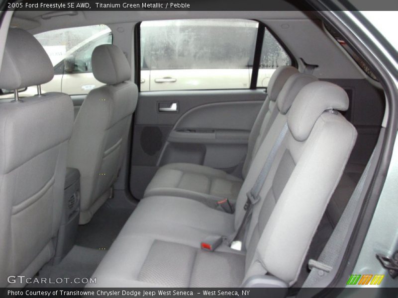 Titanium Green Metallic / Pebble 2005 Ford Freestyle SE AWD