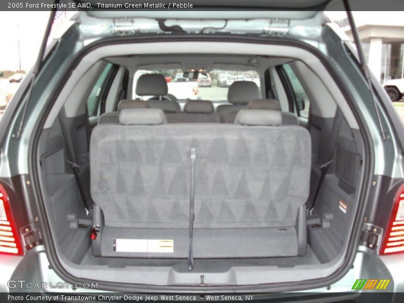 Titanium Green Metallic / Pebble 2005 Ford Freestyle SE AWD