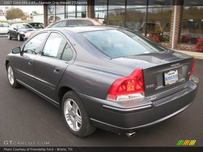 Titanium Gray Metallic / Graphite 2007 Volvo S60 2.5T