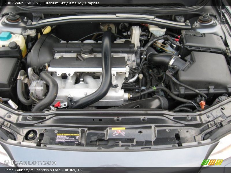 Titanium Gray Metallic / Graphite 2007 Volvo S60 2.5T