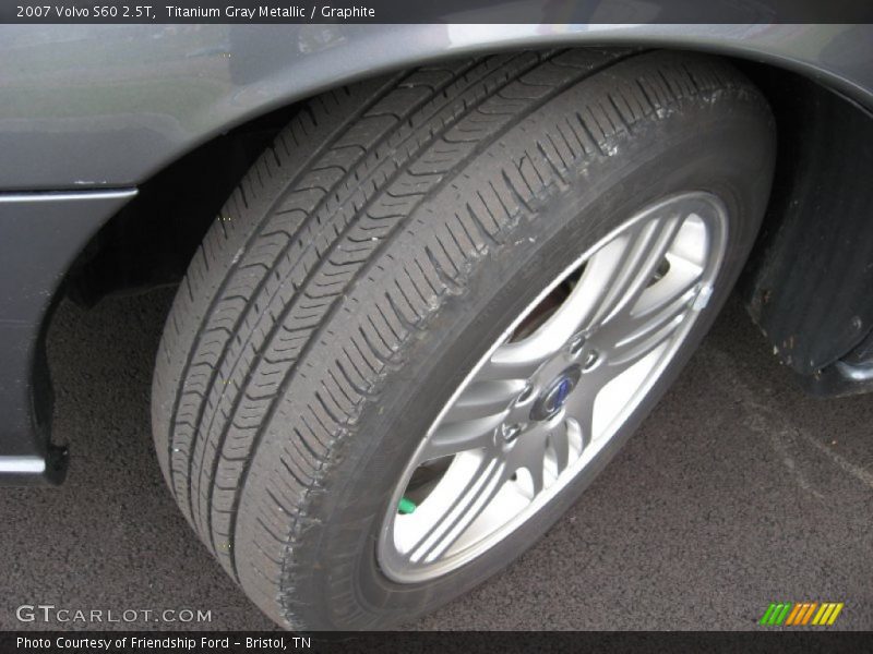 Titanium Gray Metallic / Graphite 2007 Volvo S60 2.5T