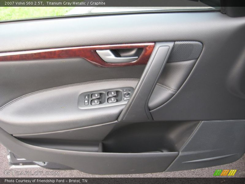 Titanium Gray Metallic / Graphite 2007 Volvo S60 2.5T