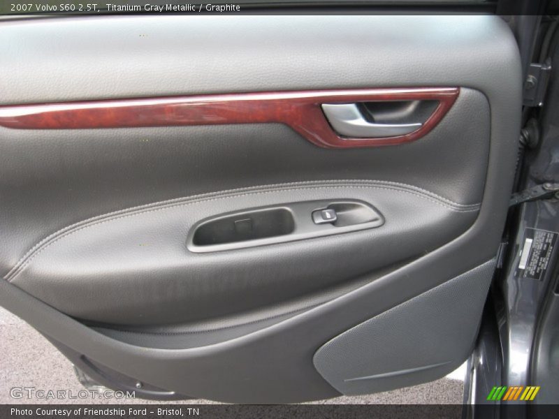 Titanium Gray Metallic / Graphite 2007 Volvo S60 2.5T