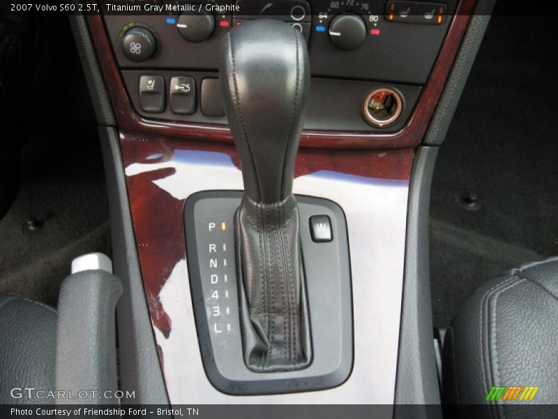 Titanium Gray Metallic / Graphite 2007 Volvo S60 2.5T
