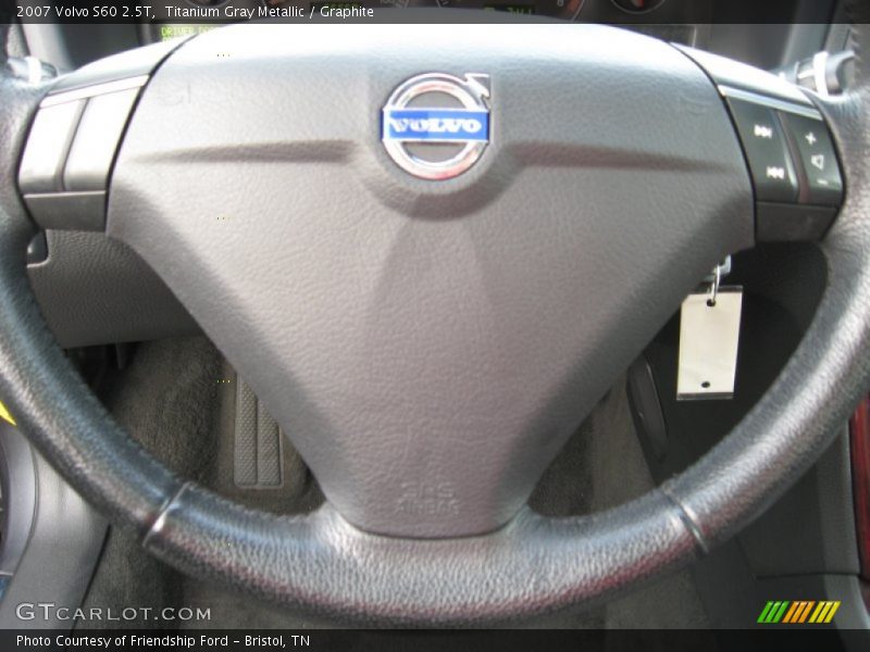 Titanium Gray Metallic / Graphite 2007 Volvo S60 2.5T