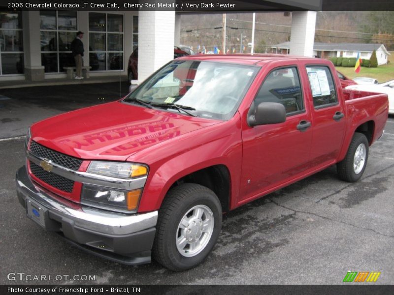 Cherry Red Metallic / Very Dark Pewter 2006 Chevrolet Colorado LT Crew Cab